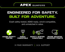 Apex Triple Hoop Front Bumper for 21-24 F-150