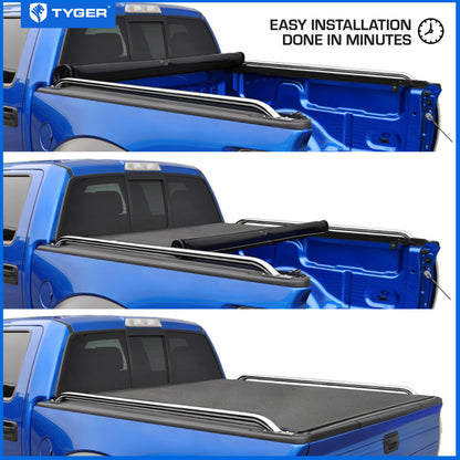 TYGER T2X Soft Roll-Up 09-24 Ram 1500 Classic | 5'7" Bed