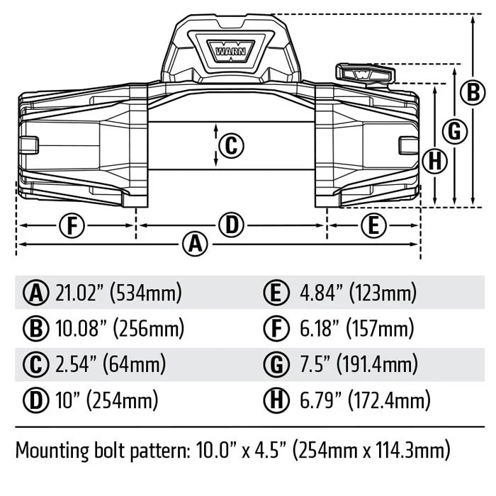 Warn VR EVO 10(s) Winch