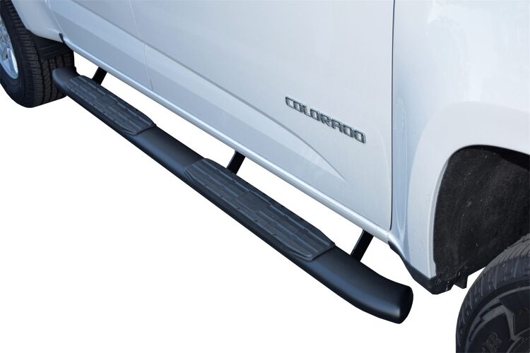 05-23 TOYOTA TACOMA (DOUBLE CAB)  4" BLACK STAINLESS STEEL STEP BAR