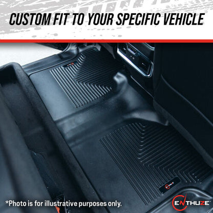 ENTHUZE FLOOR MATS FRONT & REAR 18-23 TOYOTA TACOMA