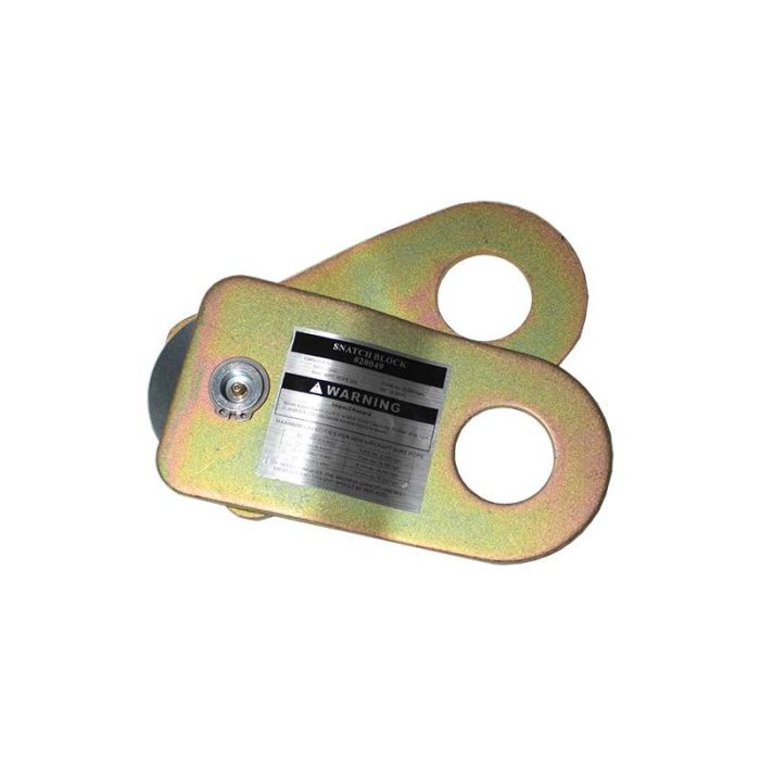 RFX Snatch Block 19000 BS 8000 WLL Zerk