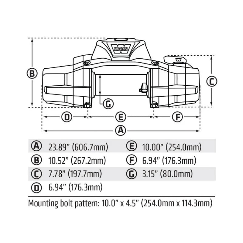 Warn Zeon XD 10-S Winch