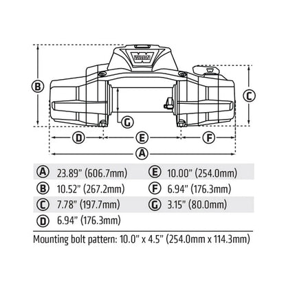 Warn Zeon XD 10-S Winch