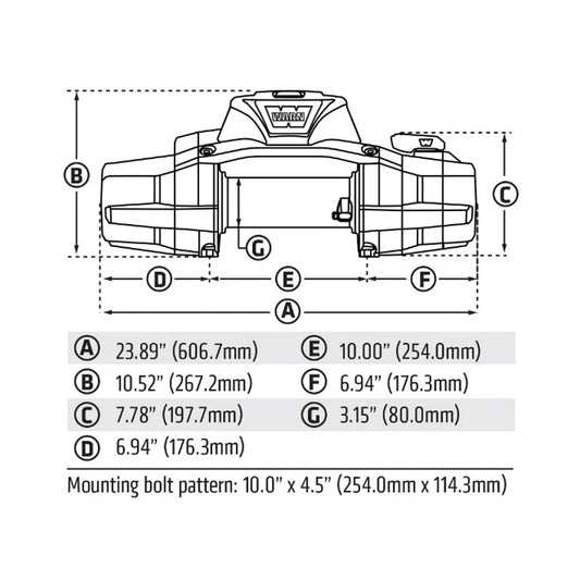Warn Zeon XD 10-S Winch